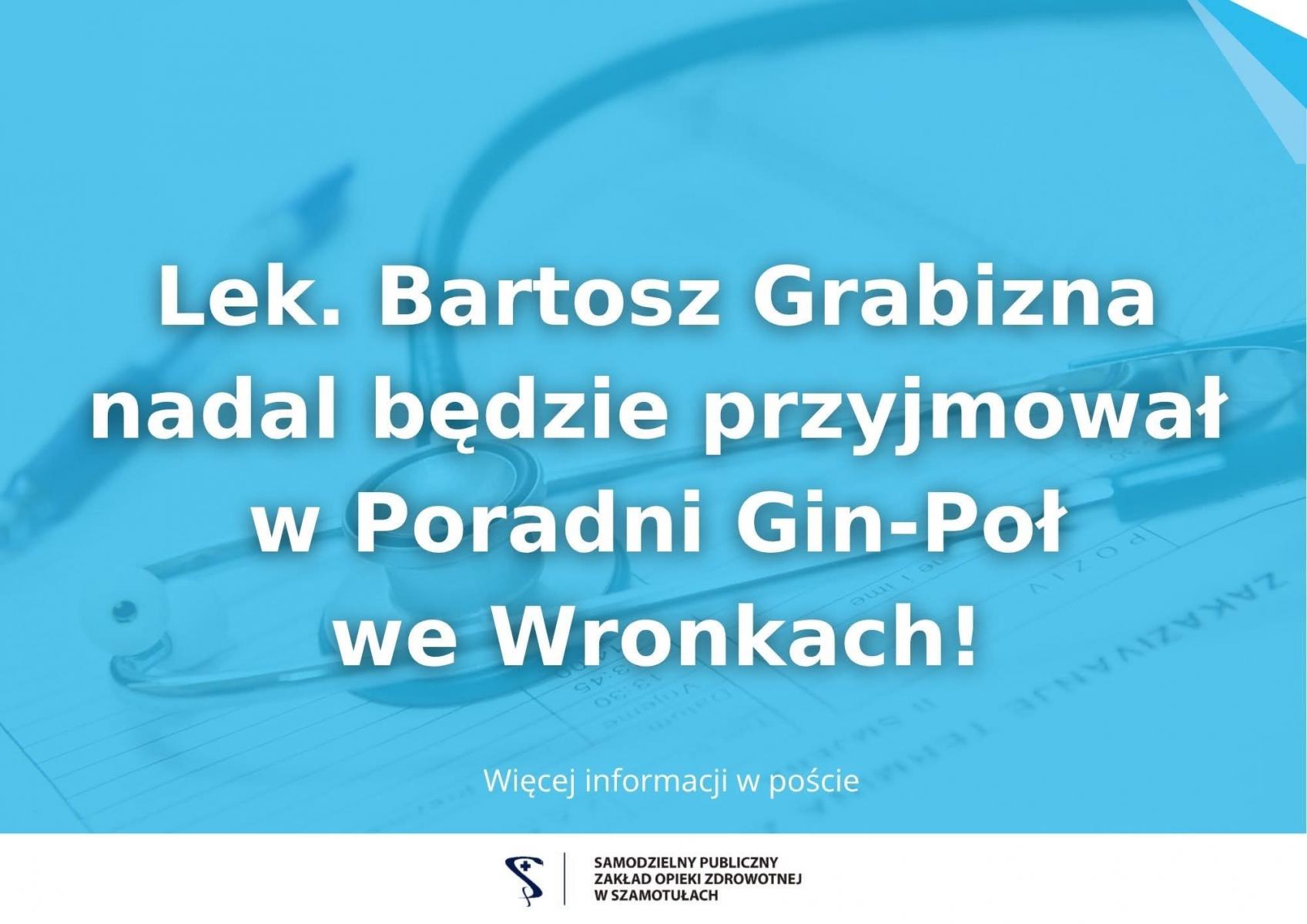Zdjęcie: Dobra wiadomość dla Pacjentek z Wronek!