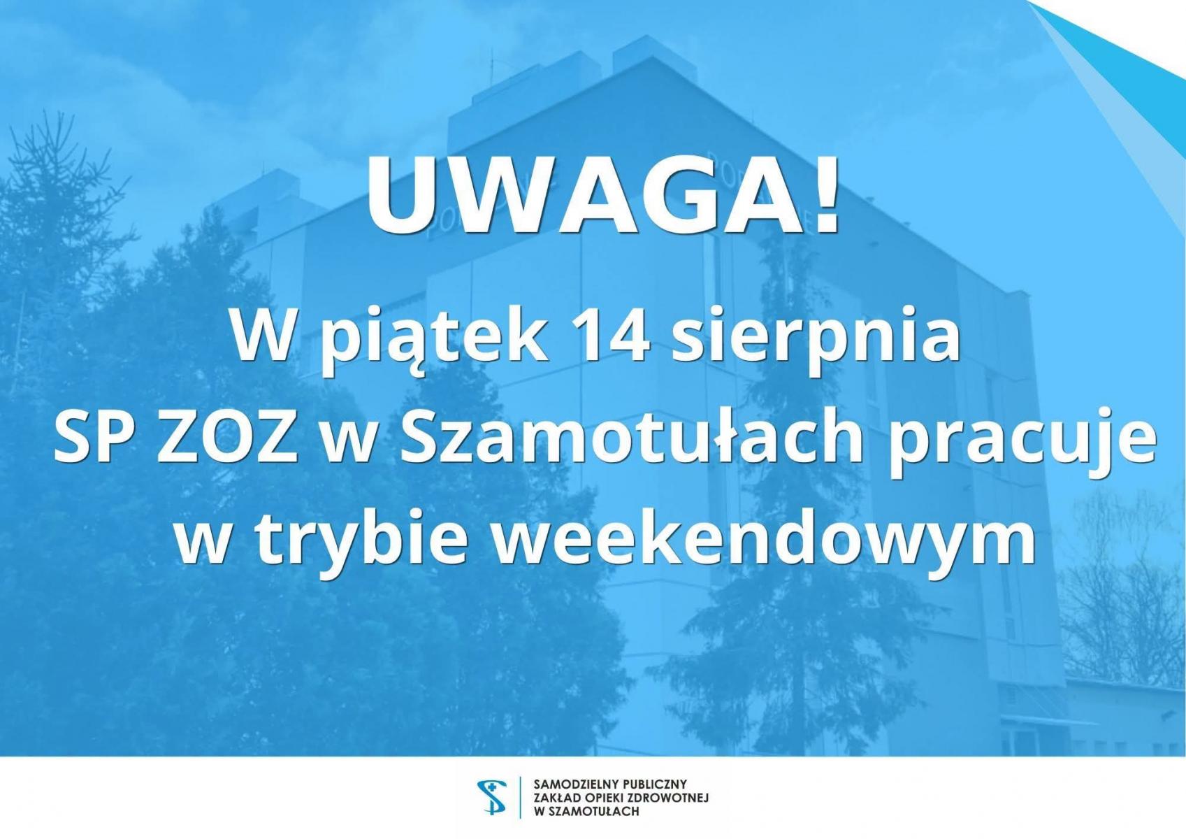 Zdjęcie: Funkcjonowanie szpitala