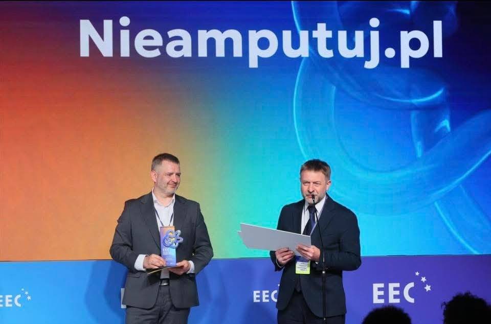Zdjęcie: Nagroda dla doktora Piotra Liszkowskiego